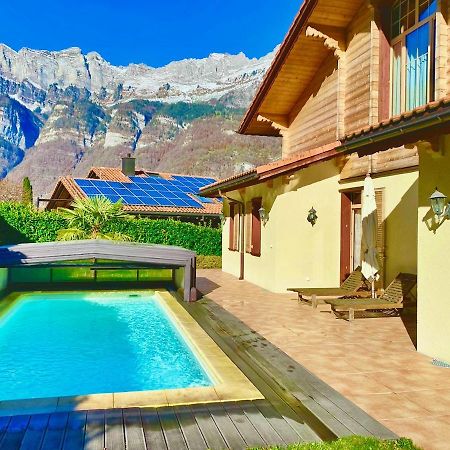 Doodle'S Amazing Chalet -Walensee - Flumserberg - Churfirsten - Heidiland - Pool - Sauna Mols Exterior photo