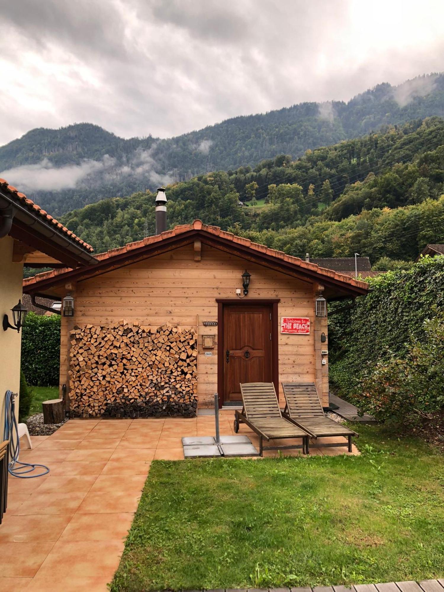 Doodle'S Amazing Chalet -Walensee - Flumserberg - Churfirsten - Heidiland - Pool - Sauna Mols Exterior photo
