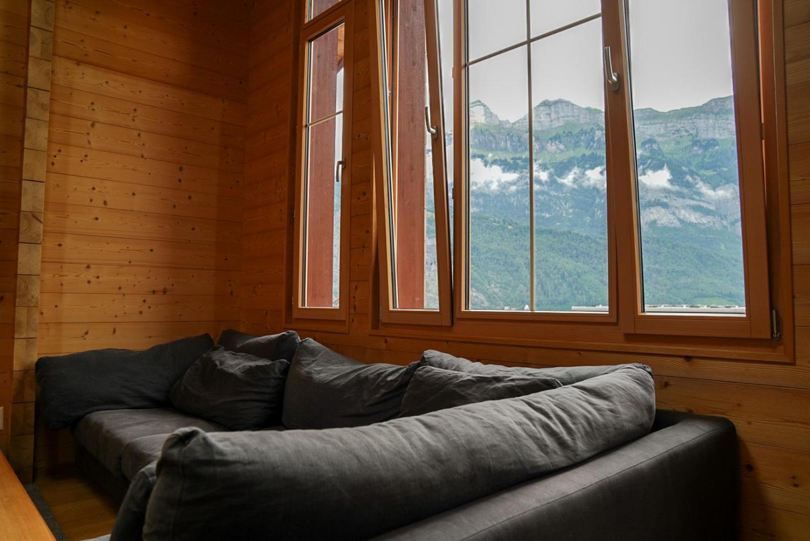 Doodle'S Amazing Chalet -Walensee - Flumserberg - Churfirsten - Heidiland - Pool - Sauna Mols Exterior photo