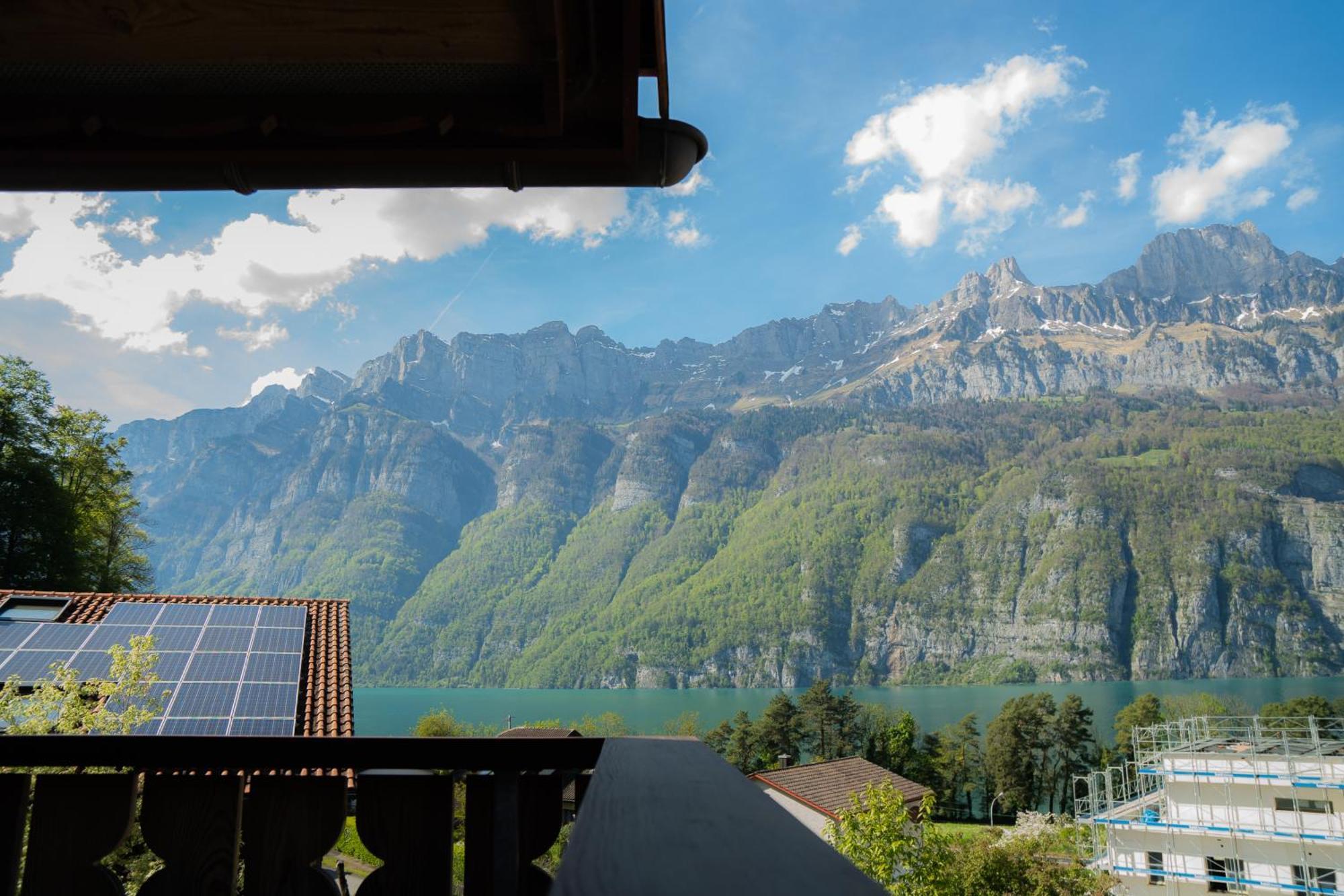Doodle'S Amazing Chalet -Walensee - Flumserberg - Churfirsten - Heidiland - Pool - Sauna Mols Exterior photo