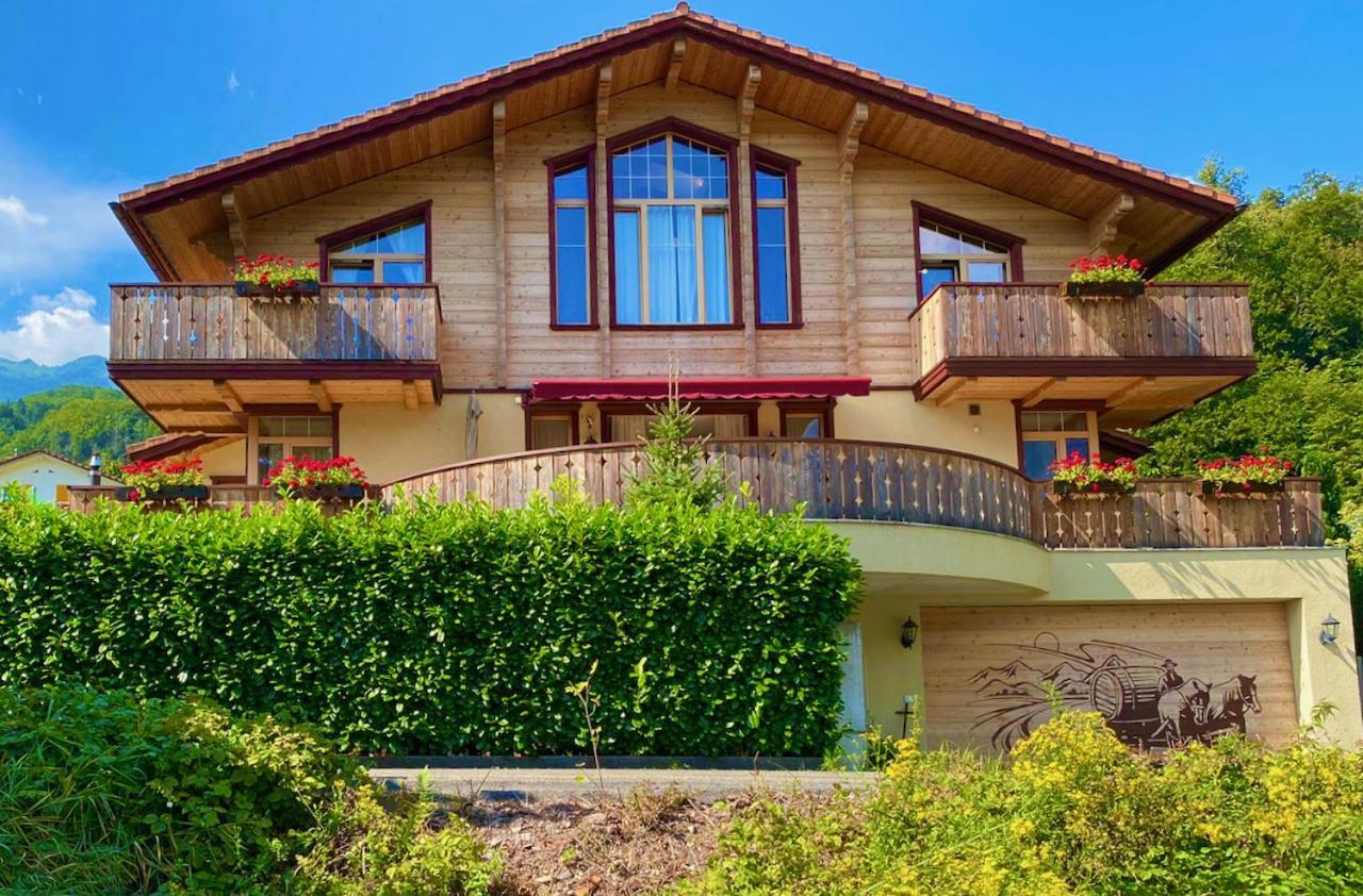 Doodle'S Amazing Chalet -Walensee - Flumserberg - Churfirsten - Heidiland - Pool - Sauna Mols Exterior photo