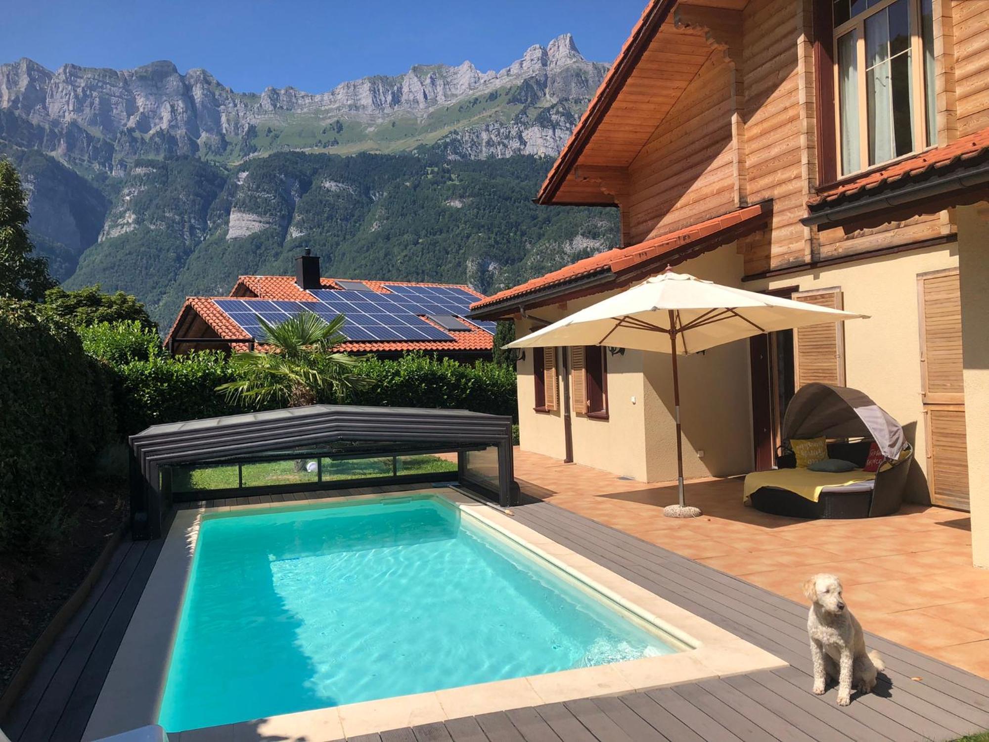 Doodle'S Amazing Chalet -Walensee - Flumserberg - Churfirsten - Heidiland - Pool - Sauna Mols Exterior photo